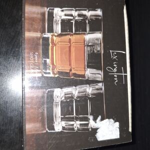 6 Piece New Lexington Clear Shot Glass Set